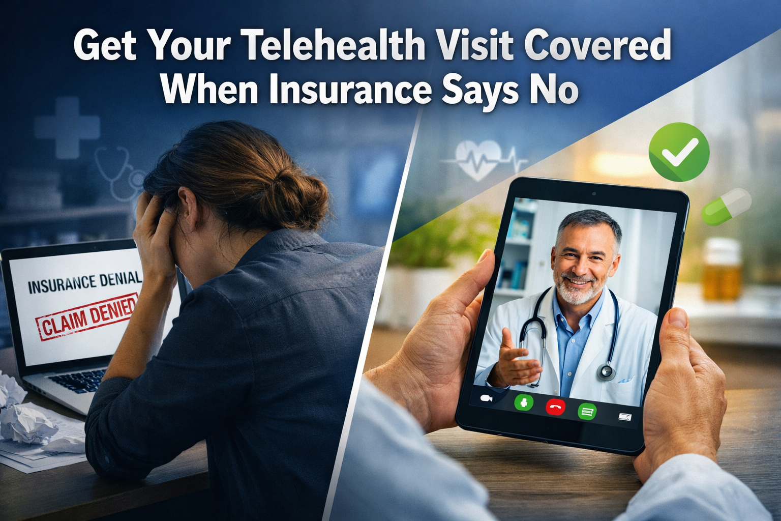 How to Get a Telehealth Visit Covered When Your Insurer Says No?